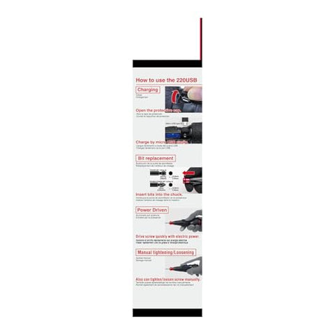 VESSEL e-ASSIST LED light illuminating dark work areas