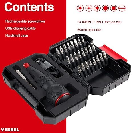 VESSEL e-ASSIST built-in LED light illuminating workspace