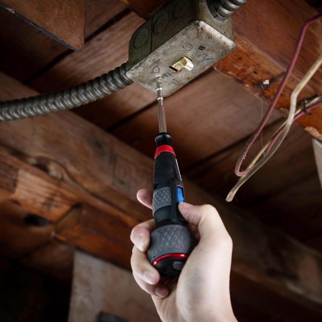 VESSEL E-ASSIST screwdriver with power/manual modes for flexible project workflows.