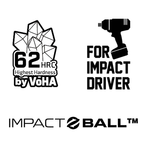 VESSEL Impact Ball durable torsion bits for demanding jobs