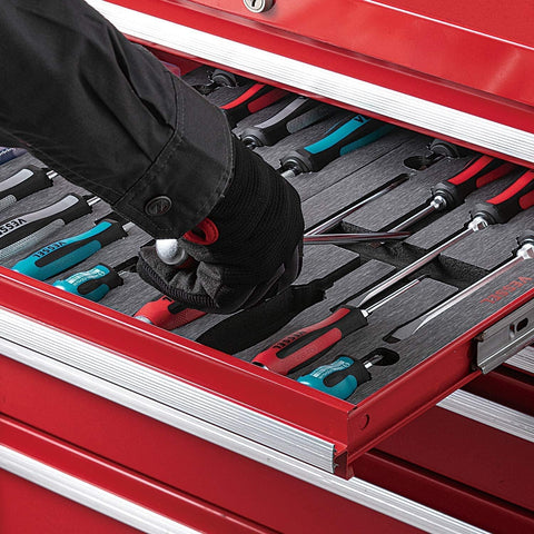 Ergonomic grip design reduces hand fatigue during long repair sessions.