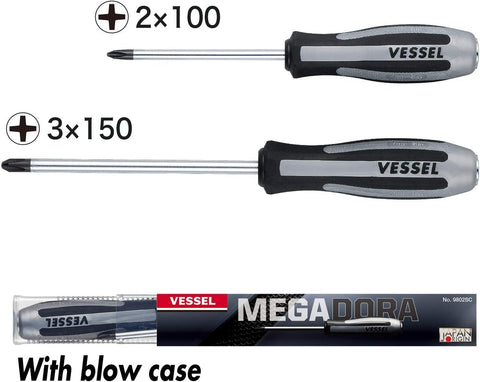 Closeup of VESSEL Megadora Impacta 2pc set metal finish and craftsmanship
