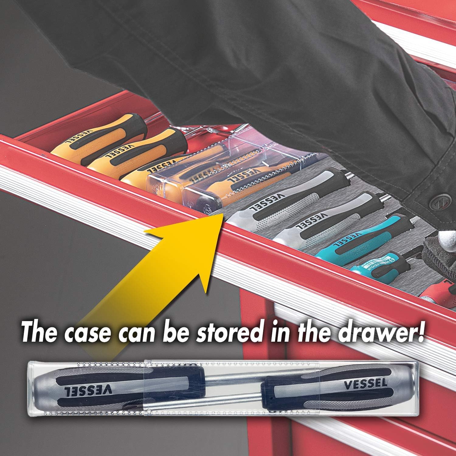 VESSEL Megadora Impacta 2pc set durable materials designed for demanding tasks