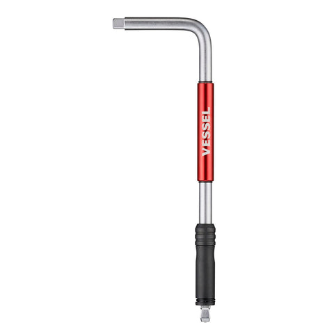 VESSEL SLH2 two-way drive in use with socket and bit for versatile fastening