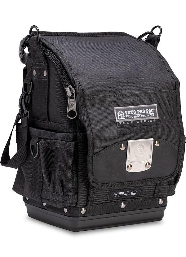 Veto TP-LD BLACKOUT front view shows stealth finish for professional field use.