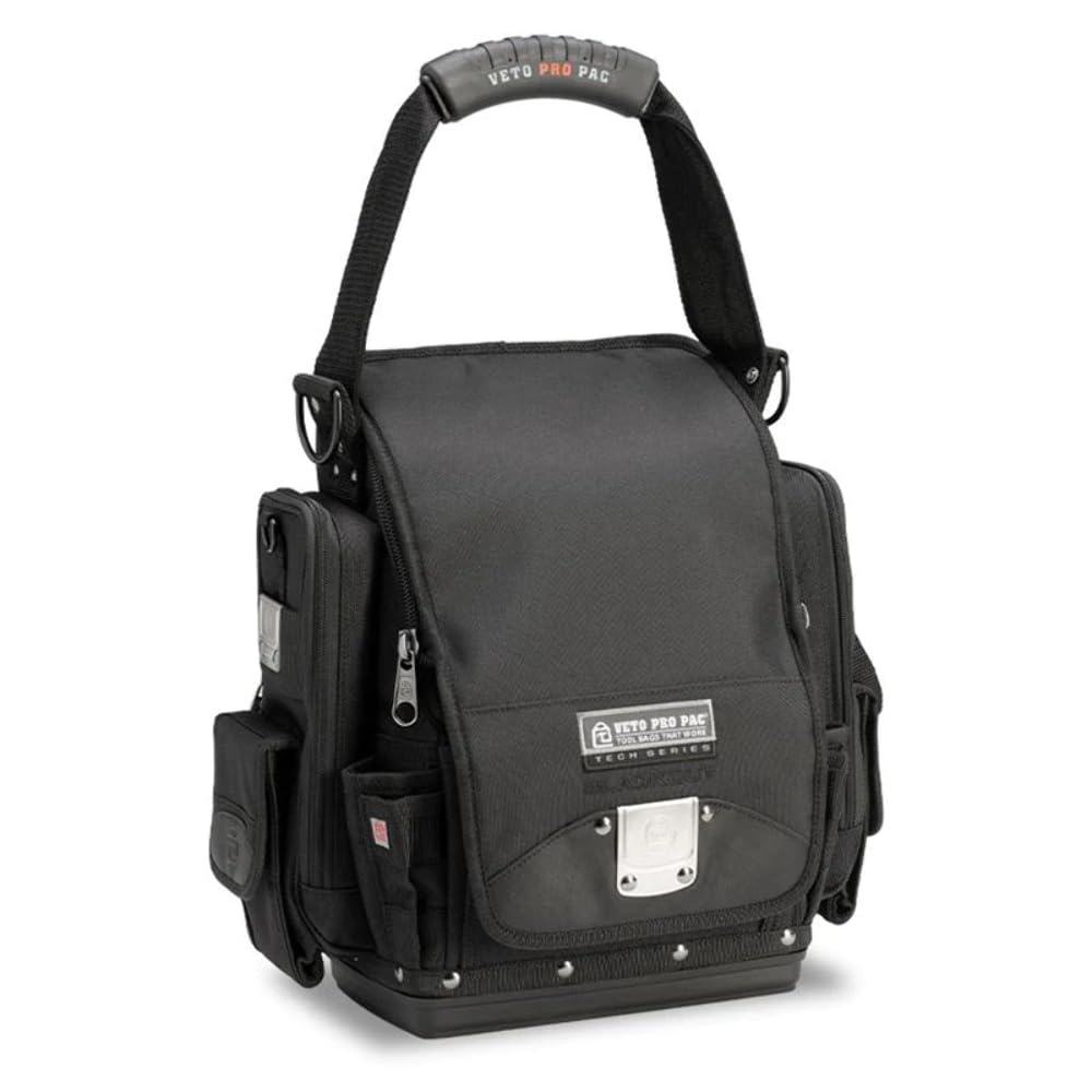 Veto TP-XXL Blackout padded shoulder strap enhances comfort during long shifts.