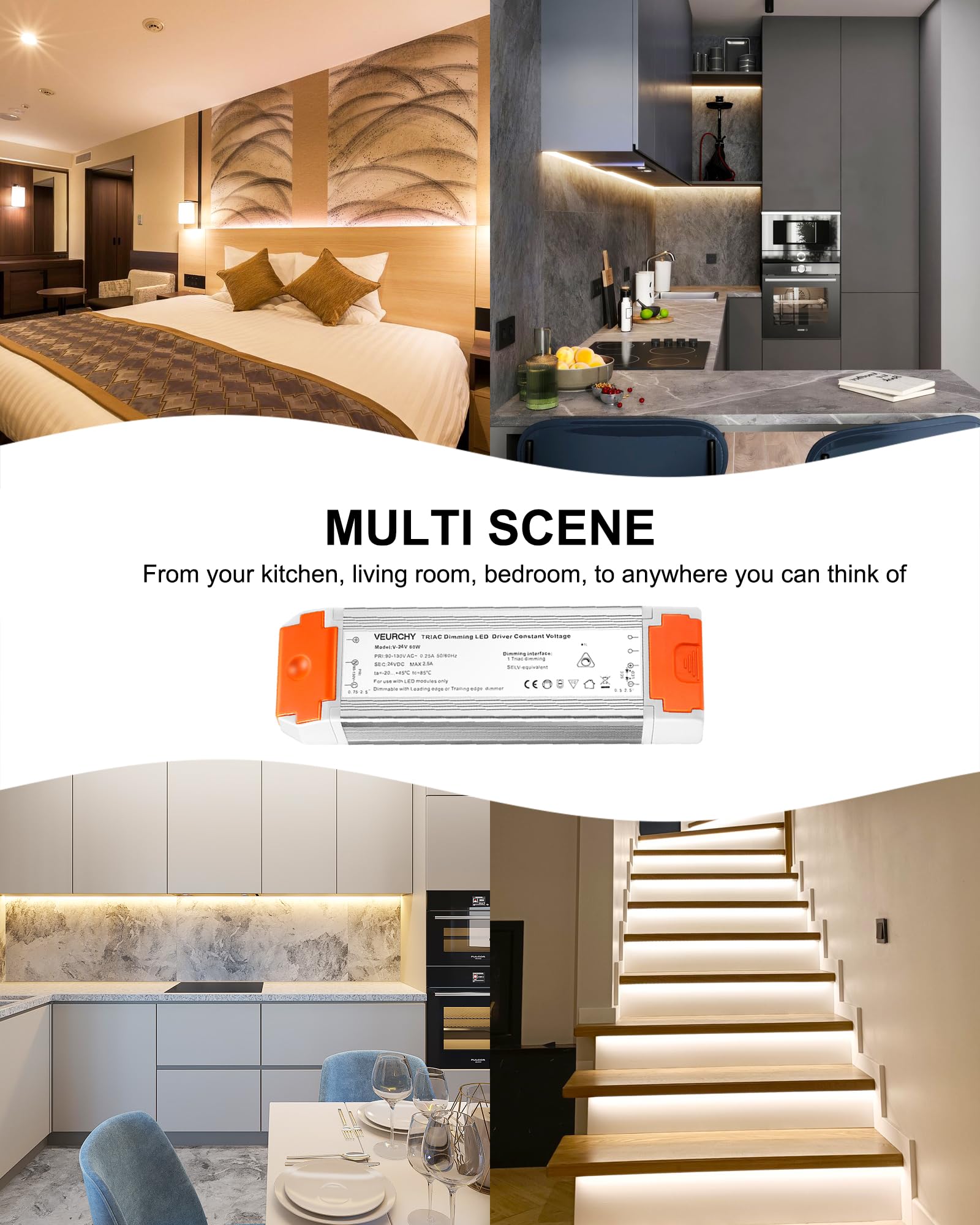 VEURCHY quiet dimming technology for flicker-free lighting