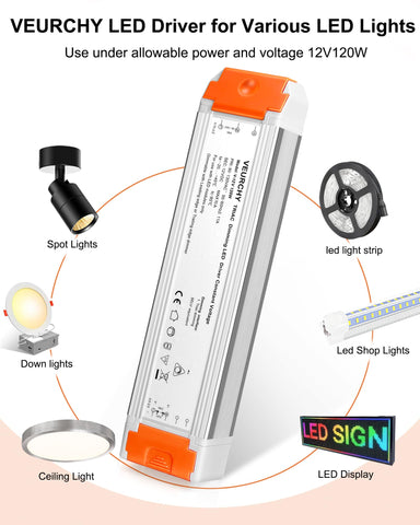 VEURCHY built-in protections guard against short circuits and overvoltage.