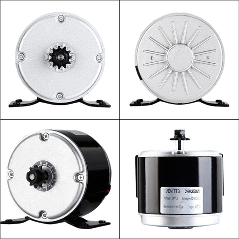 Vevitts reversible motor demonstrates forward and reverse operation via wiring changes