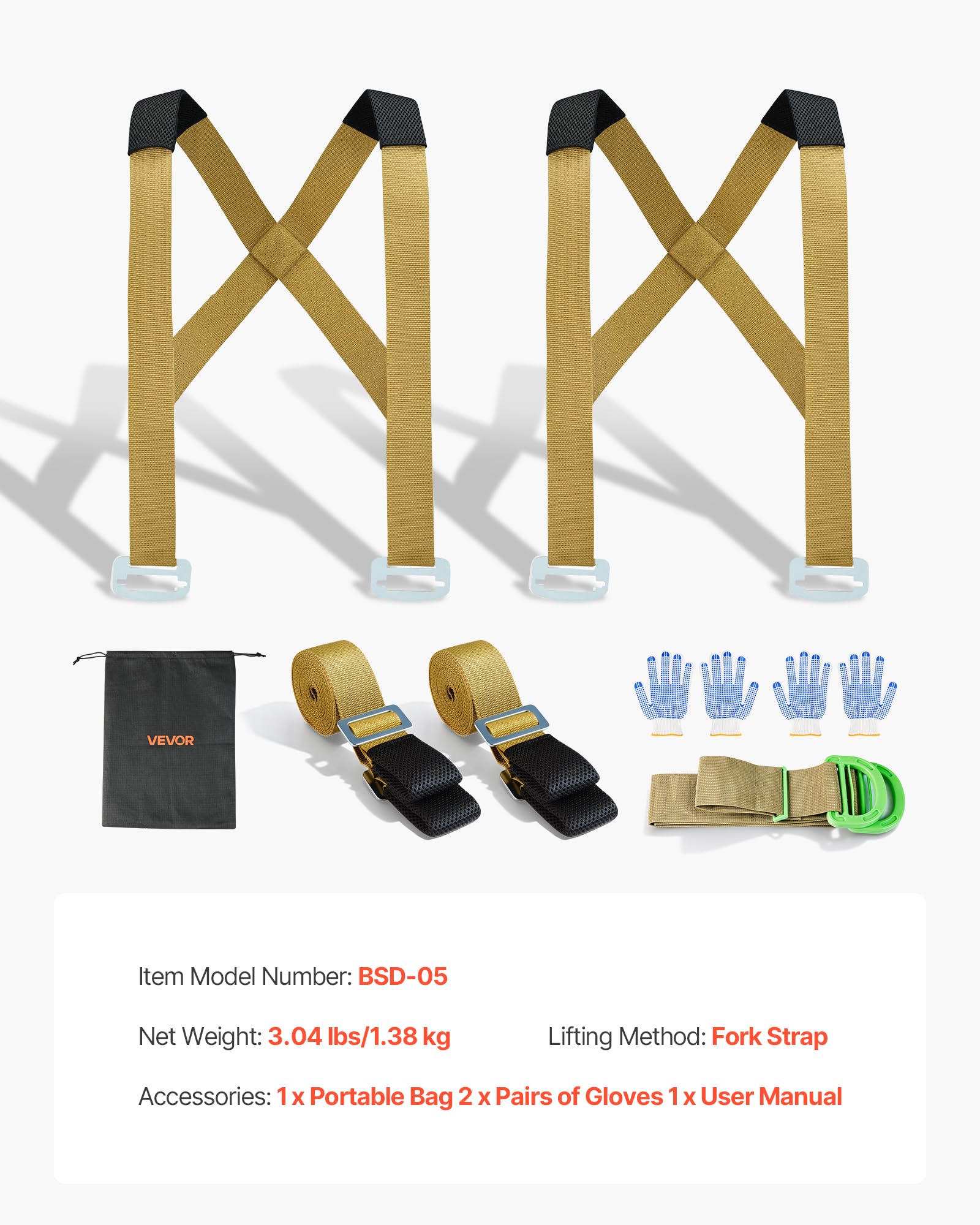 VEVOR Moving Straps floor and wall protection during moving