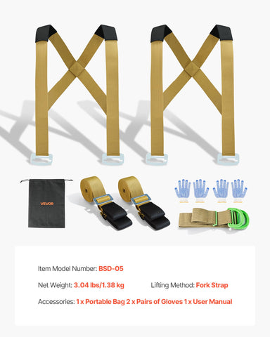 VEVOR Moving Straps floor and wall protection during moving