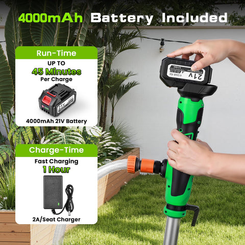 Vexalify 3/4-inch outlet connection for easy hose hookup.
