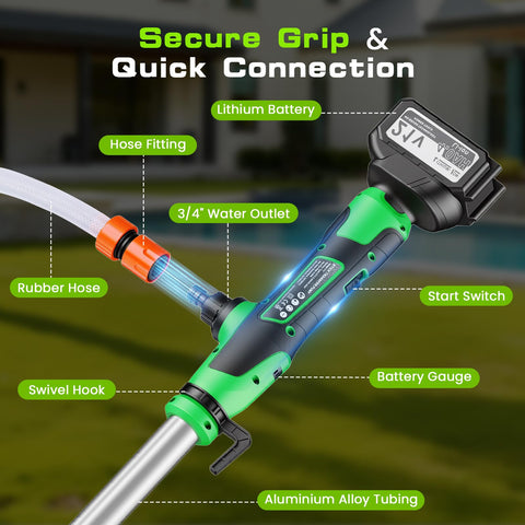 Vexalify split-rod design enables easy disassembly and storage.