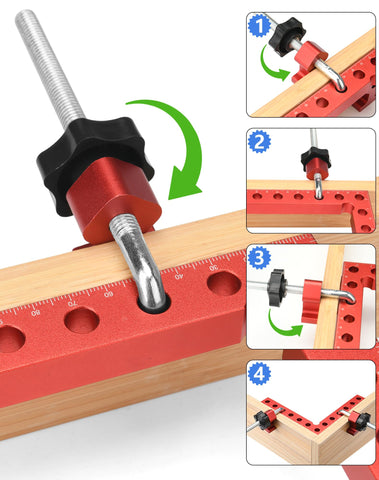 VEXTHYX angle clamps simplify frame alignment during assembly