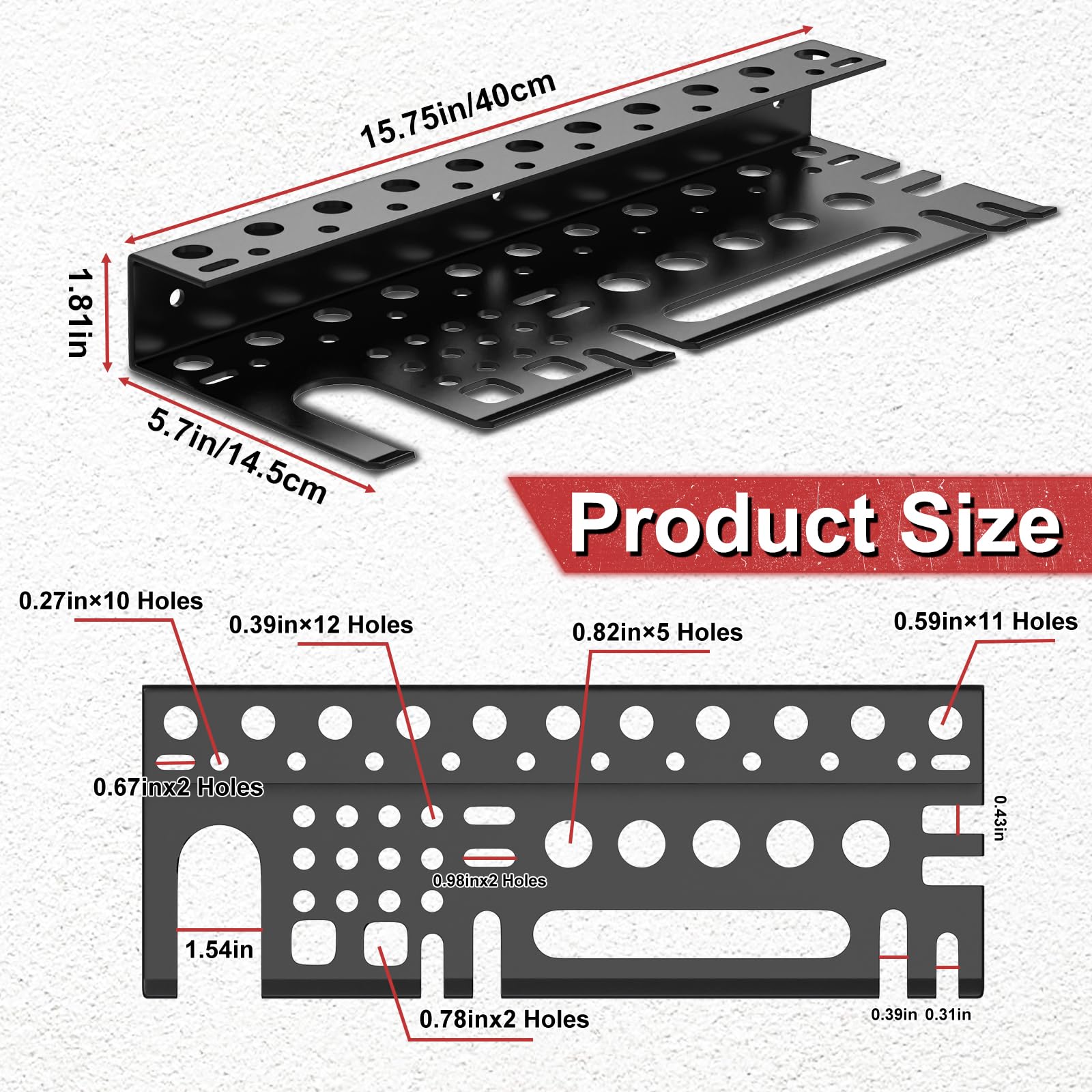 VeyFolzin.st plier organizer and hammer holder for quick reach