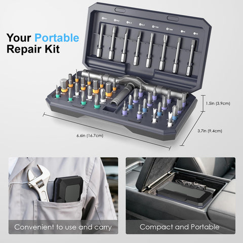 VEYSMOU compact kit ideal for phones, glasses, bikes