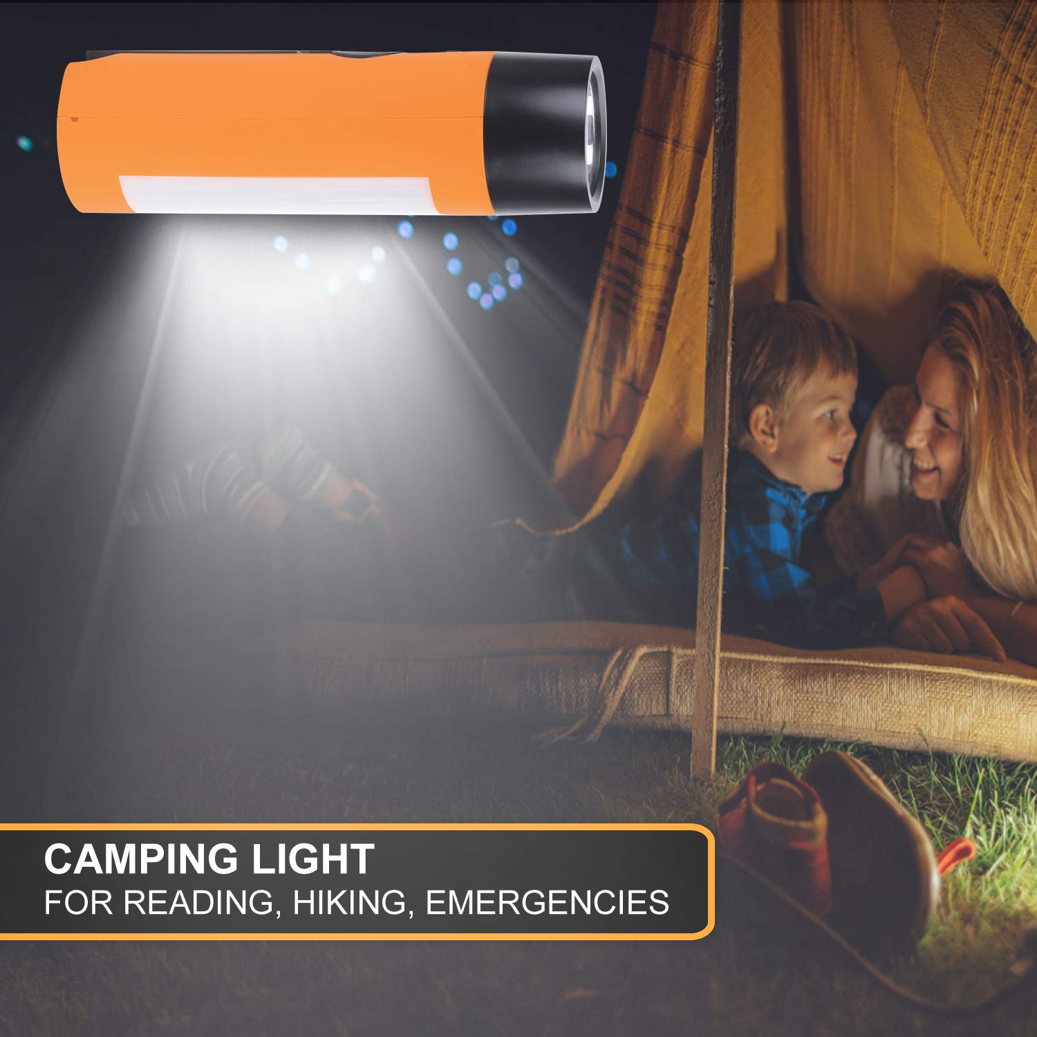 VFAN 15W LED beam reaches up to 150 meters for visibility
