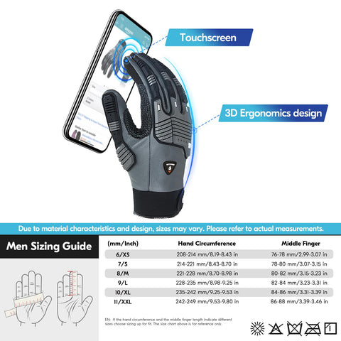 Vgo ergonomic-fit design with wrist closure supports secure wear.