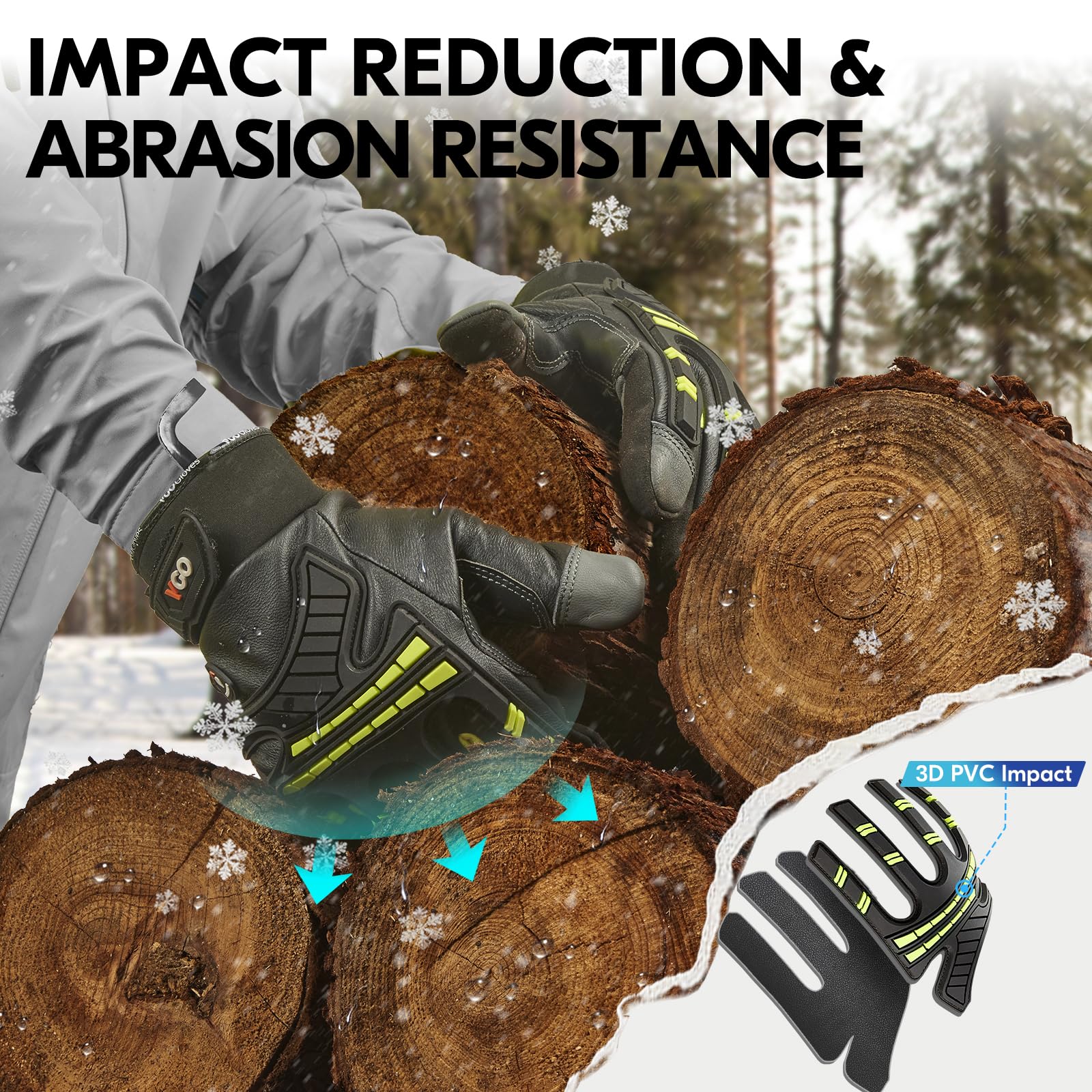 Vgo GA8954FW PVC/TPR patches provide impact protection