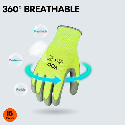 Machine-washable, quick-dry Vgo gloves for easy maintenance