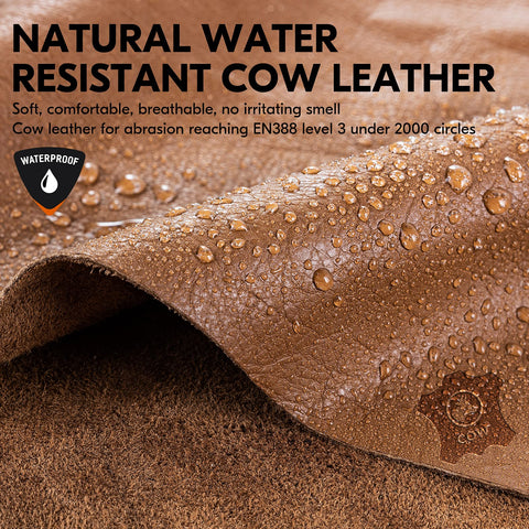 Vgo Winter gloves water-resistant lining close-up for wet-or-dusty environments.