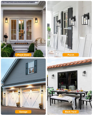 VIANIS front-door security light enhances night visibility