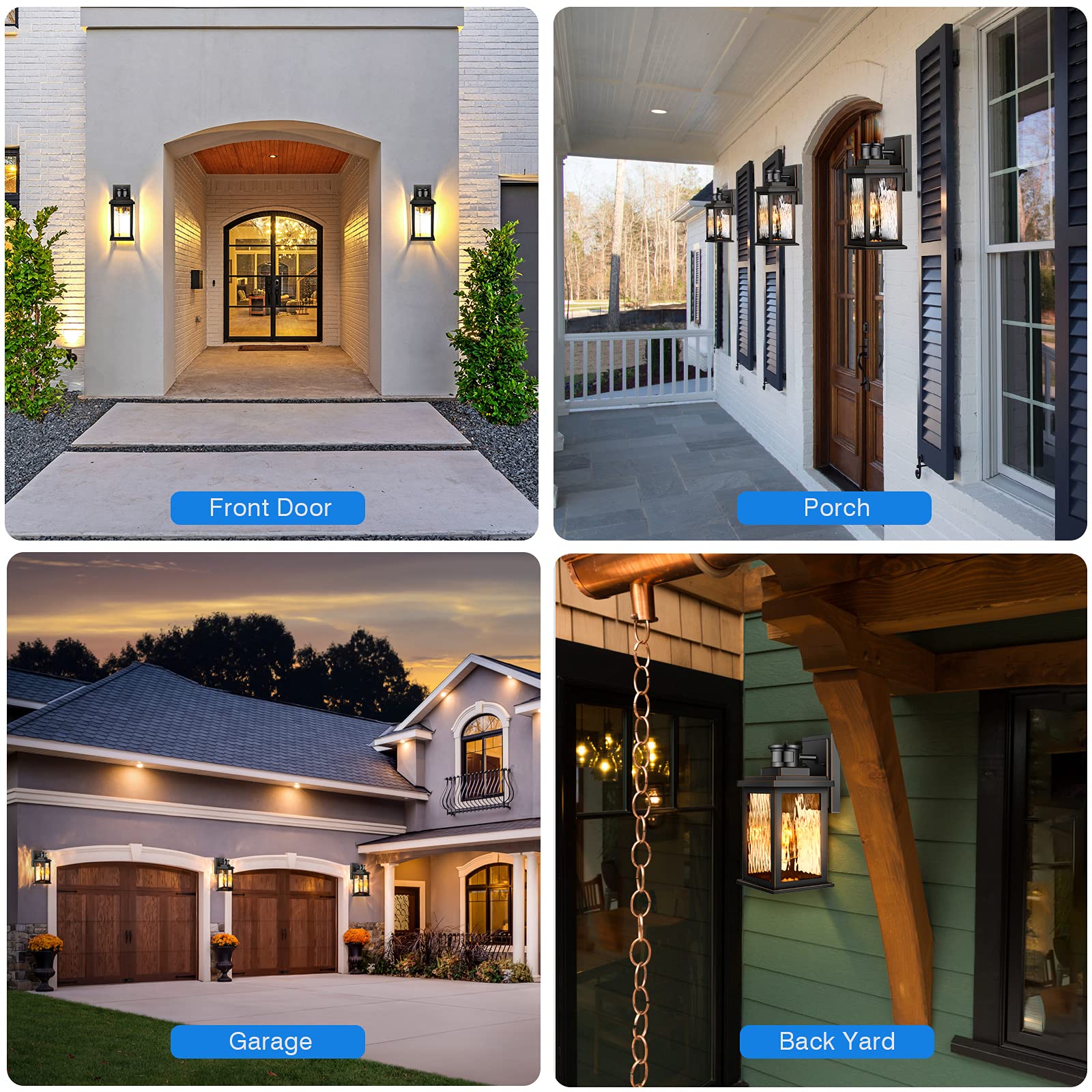 VIANIS porch light offers 40ft motion range for security