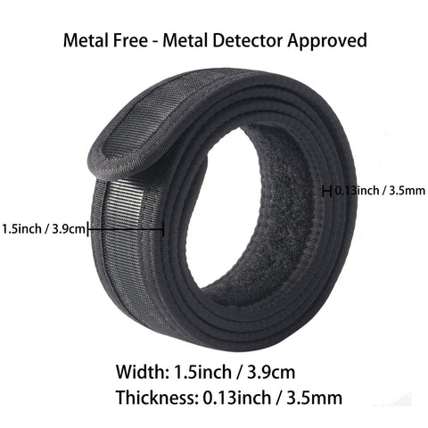 Vianyer Inner Belt metal-detector-friendly design