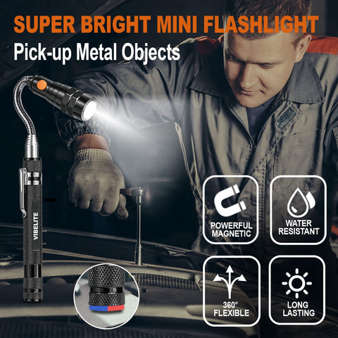 VIBELITE complete tool kit for versatile pickup and inspection tasks.