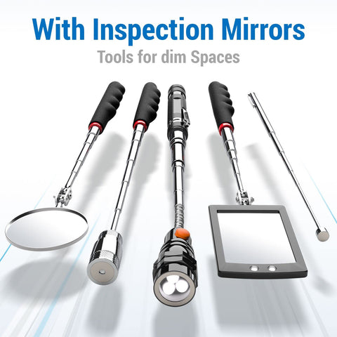 VIBELITE flexible LED flashlight improves lighting in dim areas.