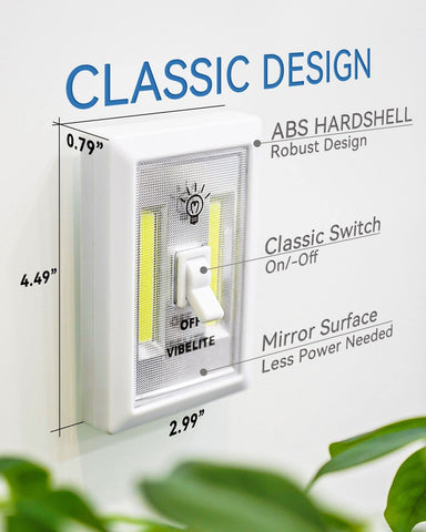 VIBELITE LED night light switch kitchen-light for safe prep