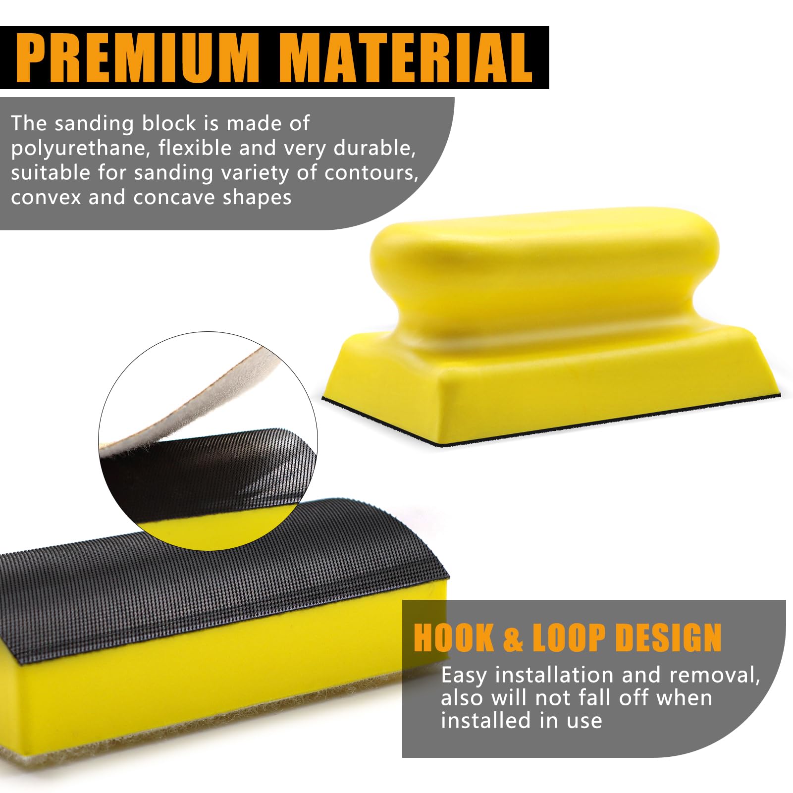 VIBRATITE ergonomic handle provides comfortable long use.