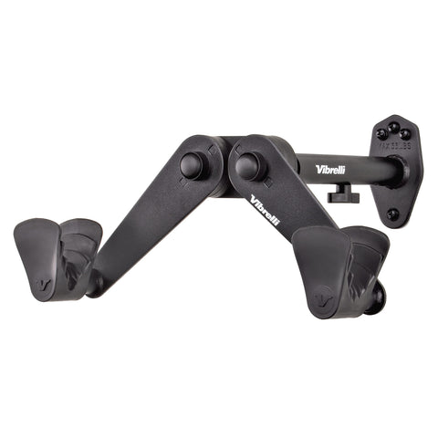 Vibrelli bike wall mount horizontal setup keeps bikes off the floor and saves space.