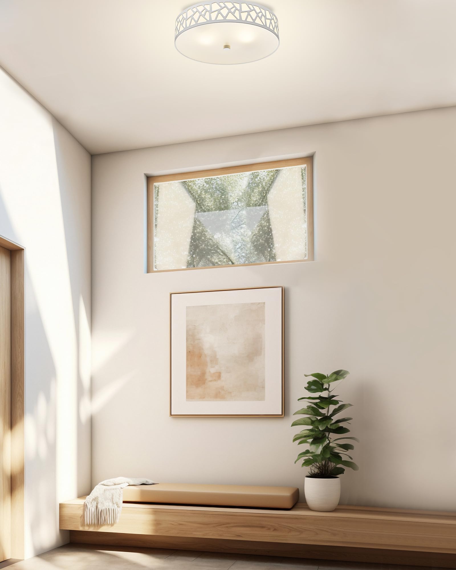 VICNIE ETL-certified fixture with mounting hardware for quick setup