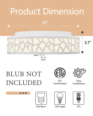 VICNIE kitchen/entryway light for clear task lighting