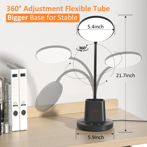 Vicsoon desk lamp 3000K warm light for cozy evenings