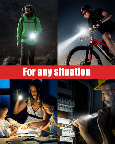Victoper LED flashlight 2-pack gift-ready packaging