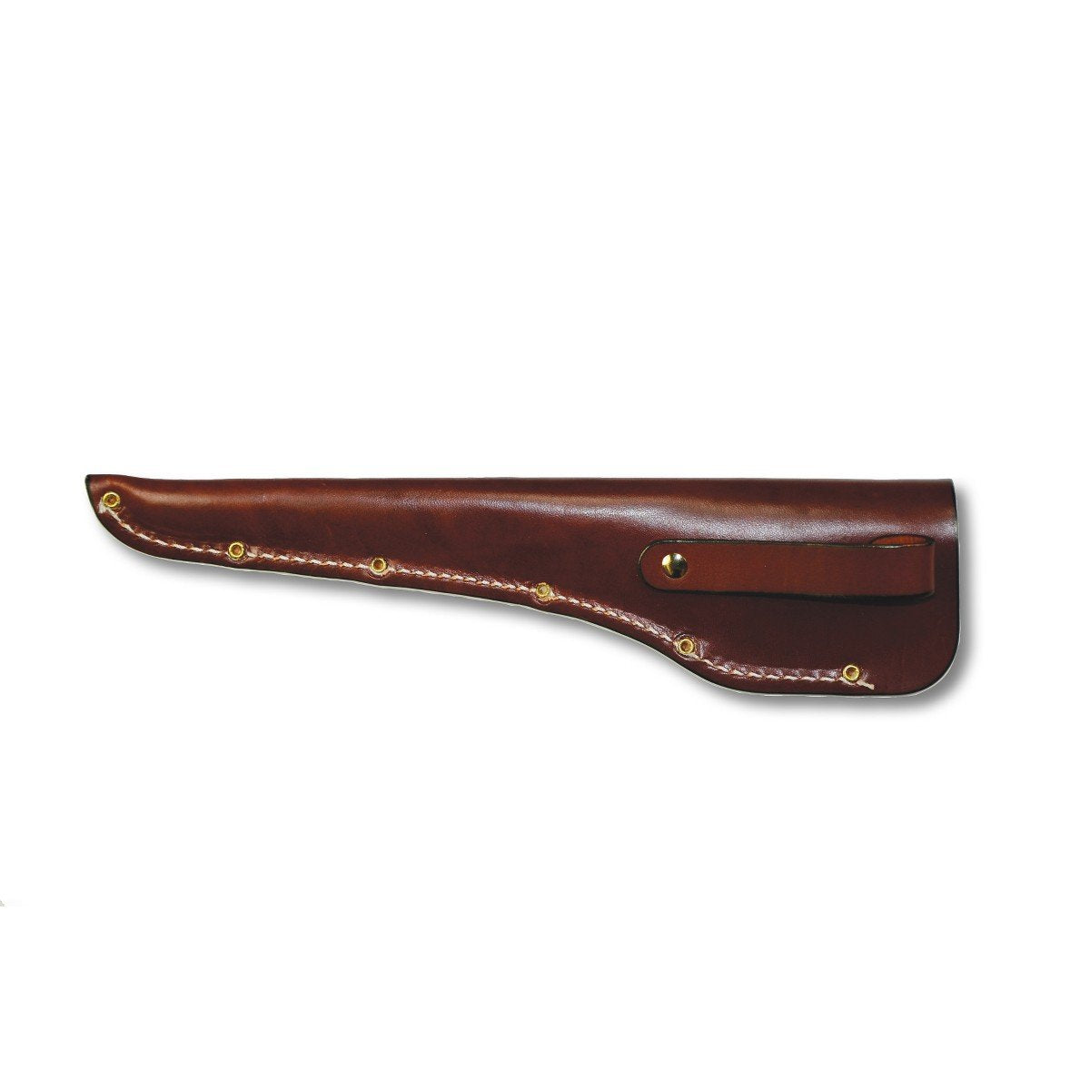 Victorinox brown leather knife sheath for 6-inch blades with a durable belt clip