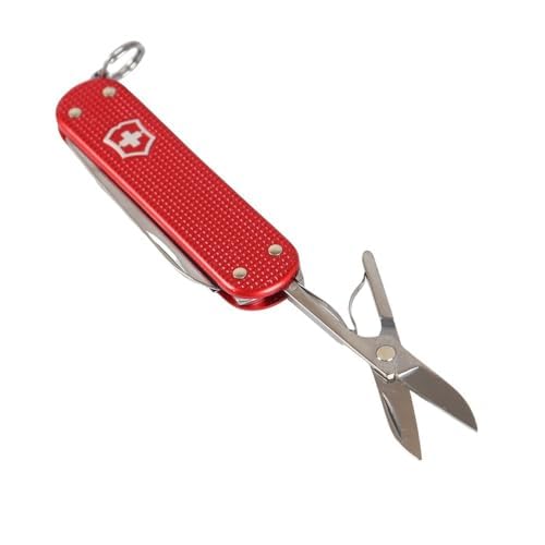 Victorinox Classic SD Alox scale texture, durable and stylish.