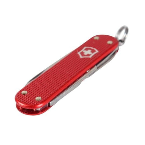 Victorinox Classic SD screwdriver tip, useful for quick repairs.