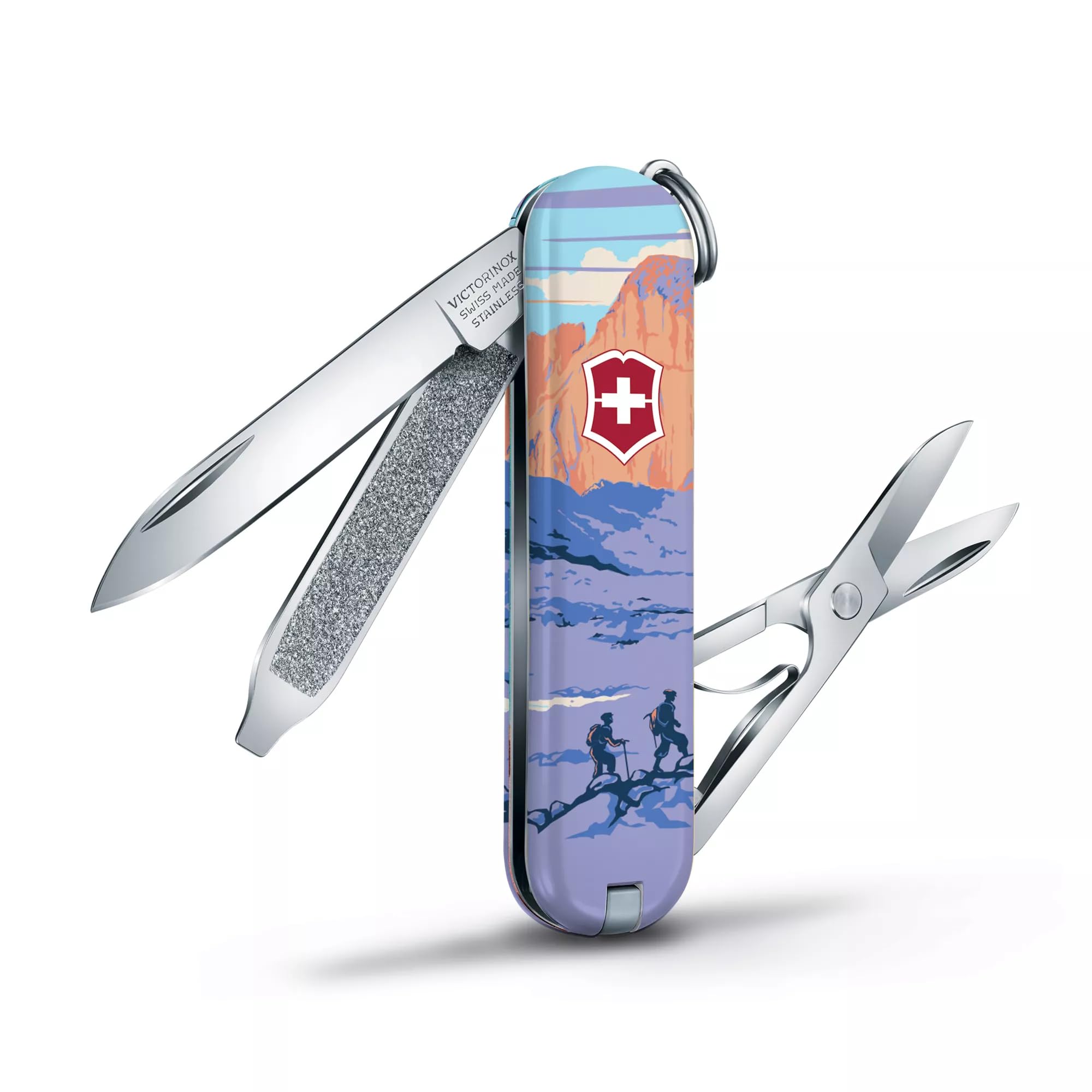 Victorinox Classic SD scissors ready for quick trimming and on the go repairs