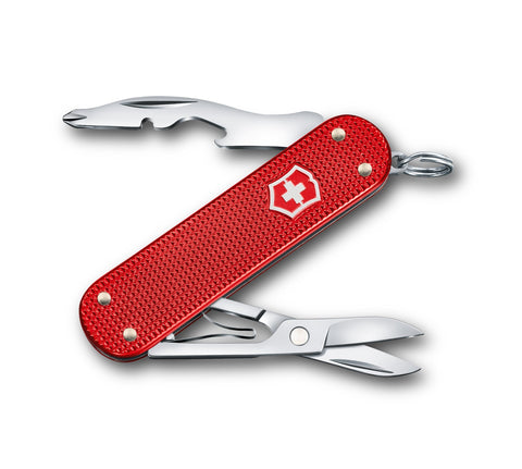 Victorinox Companion S Alox scissors close-up highlighting precise cutting tasks