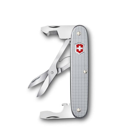 Victorinox Companion Slim Alox with scissors for precise cutting and daily readiness.