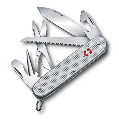 Victorinox Farmer X Alox large blade for precise daily cutting tasks.