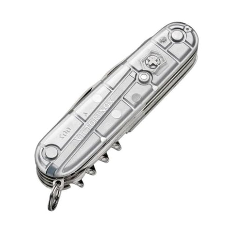 Victorinox Huntsman Silver Tech scissors ideal for quick trimming and delicate cuts.