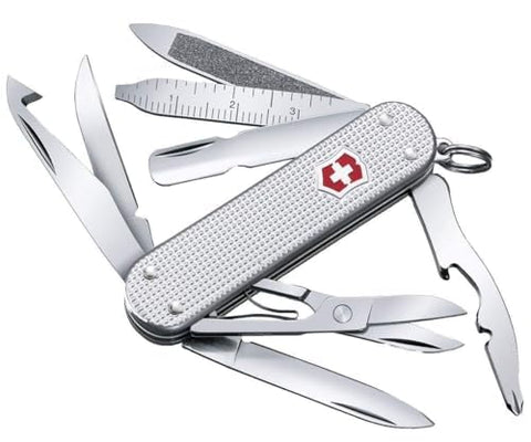 Victorinox Mini Champ Alox ruler, precise measurements on the go.