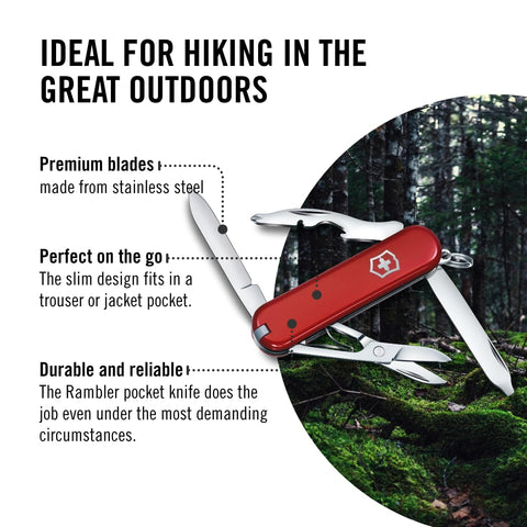 Victorinox Rambler tweezers for precise picking
