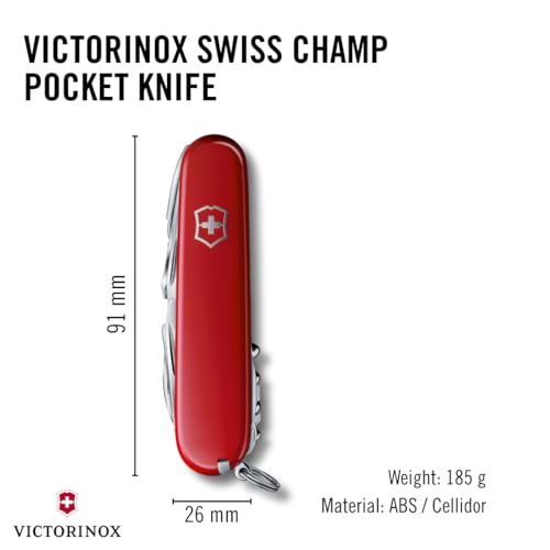 Victorinox Swiss Champ with pliers for on-site repairs