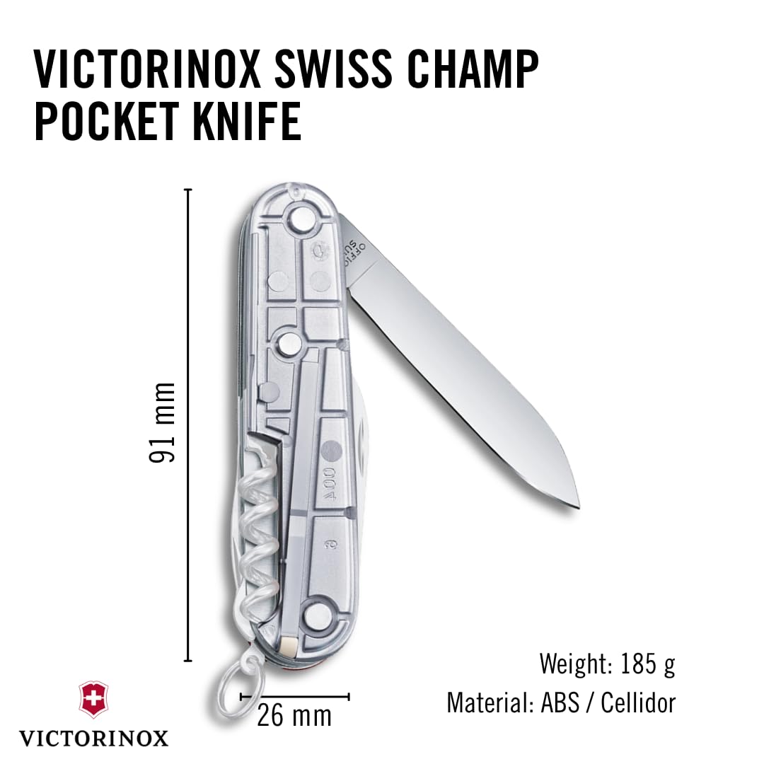 Victorinox Swiss Champ pliers with wire cutter for quick repairs