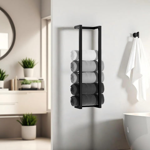 VIDA-ZONE small-space bathroom organizer reduces clutter and saves space.